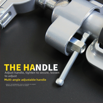 Γενικός περιστρεφόμενος σφιγκτήρας τραπεζιού για τρυπάνι και γκριντερ, κράμα αλουμινίου, 360° περιστροφή