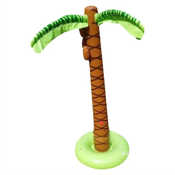 Μεγάλο φουσκωτό δέντρο καρύδας με υδροψεκαστήρα για εξωτερικά παιχνίδια παιδιών — εξοπλισμός νερού για παιχνίδι στην αυλή γονέα-παιδιού (0–3 ετών)