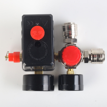 Регулатор на налягането за въздушен компресор, европейски стил скоба за регулатор, сборка превключвател за налягане, материал: леен алуминий, марка Reapply