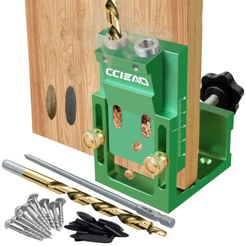 CCIEAO Faipari fúró-berendezés — Állítható ferde lyuk helymeghatározó lemez bútorpanelekhez, pozicionálás