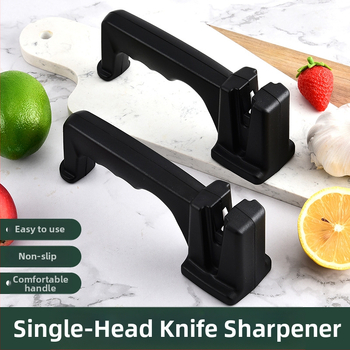 Kések és ollók élező kerámiarúddal | ABS+ EVA test, Nyomtatott logó, 2024-es bevezetés, Testreszabható