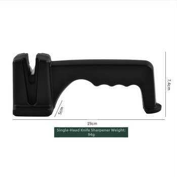 Ακονιστήρι Μαχαιριών και Ψαλίδων με Κεραμική Ράβδο | Σώμα ABS+ EVA, Εκτυπωμένο Λογότυπο, Λανσάρισμα 2024, Με δυνατότητα παραμετροποίησης