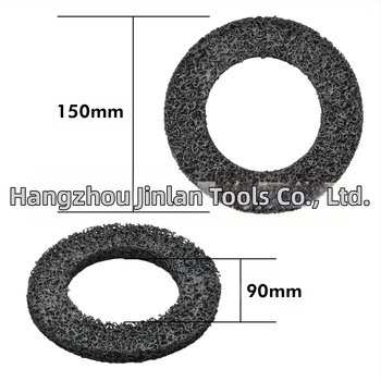 Pad τριβής για αφαίρεση οξειδώσεων και γυάλισμα αυτοκινητικής λαμαρίνας και κεντρικού άξονα – πλαστικό και ατσάλι