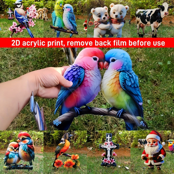 Ακρυλικό πάνελ 2D – Μοντέρνος μινιμαλιστικός σχεδιασμός διακόσμησης κολώνας κήπου με σχέδιο σκαντζόχοιρου, χαρακτική και εκτύπωση, ημιχειροκίνητο και ημιμηχανικό