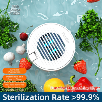 Домашно портативно устройство за детоксикация на плодове и зеленчуци, механично управление, модел GYA576, капацитет до 4 л, 5V, 10W