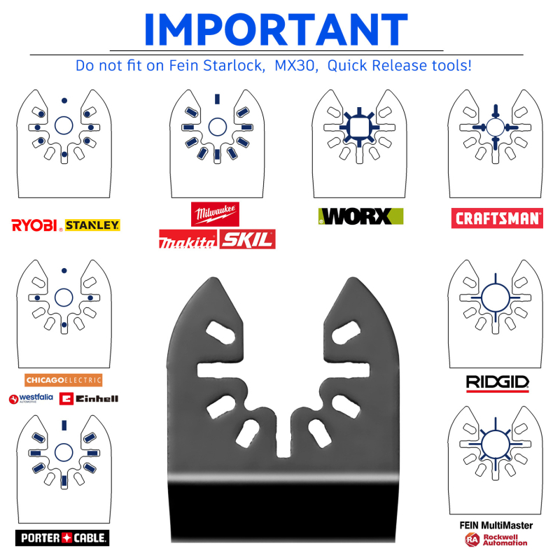 Tori универсален комплект режещи дискове за електрически инструменти – високовъглеродна стомана