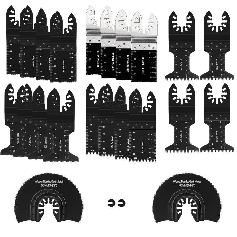 Tori универсален комплект режещи дискове за електрически инструменти – високовъглеродна стомана