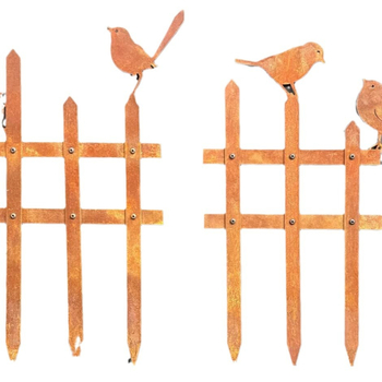 Μεταλλικό διακοσμητικό πουλί κήπου για φράχτη και τοπίο (Υλικό: Μέταλλο; Κατηγορία: Ζώα; Εφαρμογές: Σπίτι, Κήπος, Πλατεία; Συσκευασία: PP σακούλα)