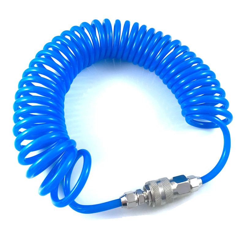 Пневматичен пистолет за духане на прах, модел 001, дюза 4x6, вход за въздух 4x6, цилиндър TPU, ръкохватка пластмасова