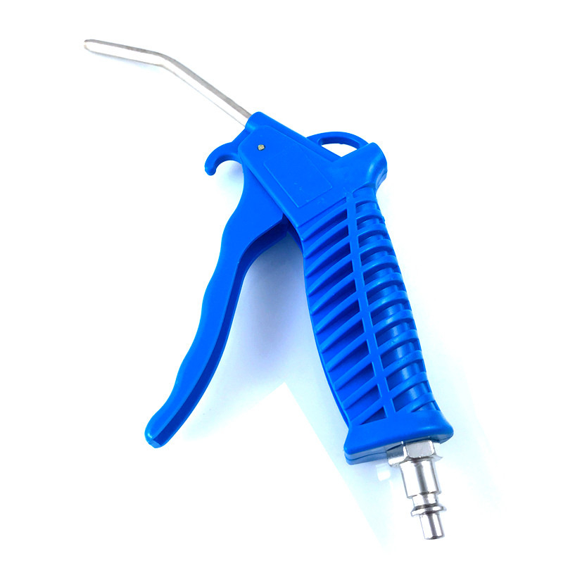 Пневматичен пистолет за духане на прах, модел 001, дюза 4x6, вход за въздух 4x6, цилиндър TPU, ръкохватка пластмасова