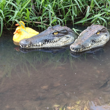 Kaleidoscope crafts Διακοσμητικά ενυδρείου από ρητίνη και PU — επιπλέων κεφάλι κροκοδειλιού, λωτός, βάτραχος; Κατηγορία: Resin crafts; Συσκευασία: χαρτοκιβώτιο