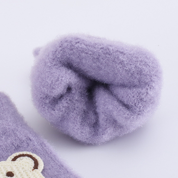 Vaikų pūkuoti pirštiniai žiemai su animaciniu dizainu, unisex, 5–10 metų