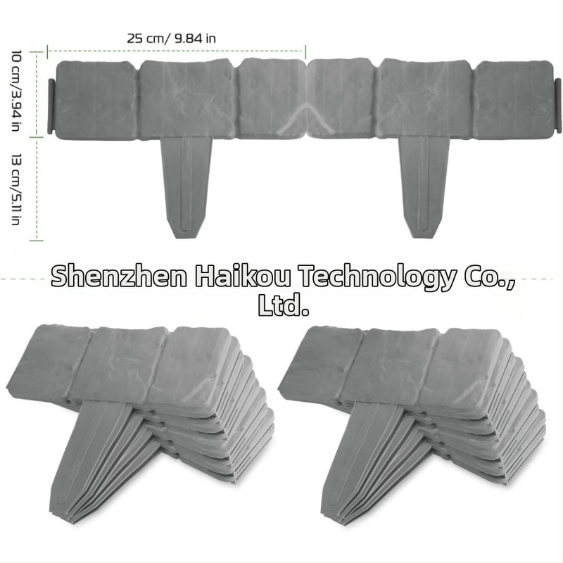 Градинска граница от пластмаса – модерен стил, рязане и формоване, пластмасова плоскост