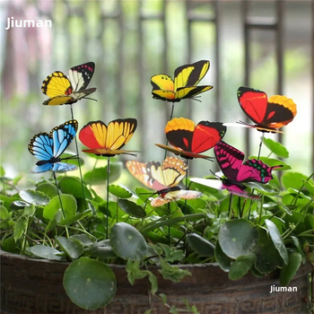 Τρισδιάστατες πεταλούδες κήπου με στηρίγματα για γλάστρες και γκαζόν – διακοσμητικό κήπου, κατάλληλο ως δώρο γενεθλίων, για συμμαθητή και Χριστούγεννα; διαφημιστικά δώρα