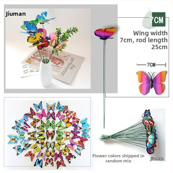 Τρισδιάστατες πεταλούδες κήπου με στηρίγματα για γλάστρες και γκαζόν – διακοσμητικό κήπου, κατάλληλο ως δώρο γενεθλίων, για συμμαθητή και Χριστούγεννα; διαφημιστικά δώρα