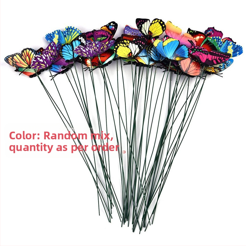 Τρισδιάστατες πεταλούδες κήπου με στηρίγματα για γλάστρες και γκαζόν – διακοσμητικό κήπου, κατάλληλο ως δώρο γενεθλίων, για συμμαθητή και Χριστούγεννα; διαφημιστικά δώρα