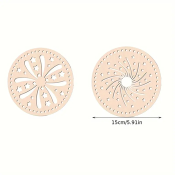 Κύκλιος ξύλινος κιτ χειροτεχνίας για παιδιά — ξύλινο σανίδι, κατηγορία κομμάτια ξύλου, χωρίς άδεια IP