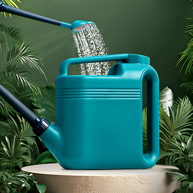 Hosszúcsövű öntözőkanna, virágok és zöldségek öntözésére, háztartási használatra