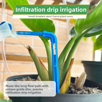 5L lašinio laistymo sistema namų sodininkystei su laikmačiu