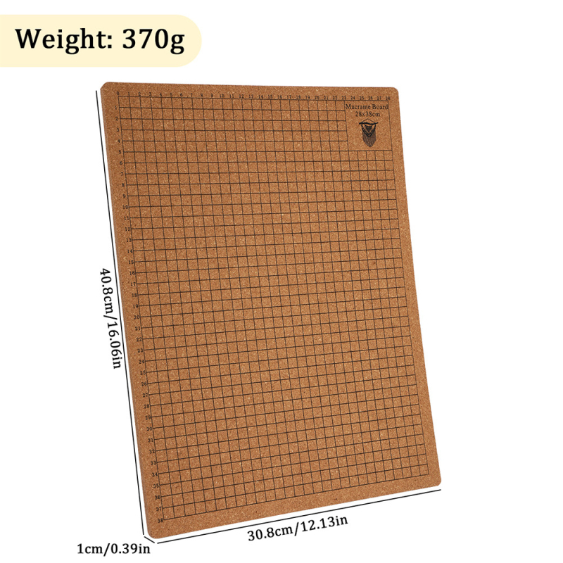 Плоча за фиксиране на въже с решетъчна мека дъска и коркова дъска — DIY плетене на прежда, Zuo Man, 50 бр, 400 g, Модерен стил