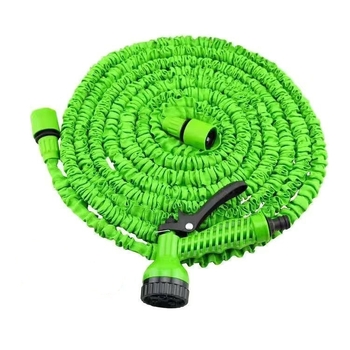 Σωλήνας νερού κήπου με τηλεσκοπικό σχεδιασμό, υφαντό πολυεστέρας, εσωτερικός σωλήνας TPE, πλαστικά εξαρτήματα, επεκτειόμενος