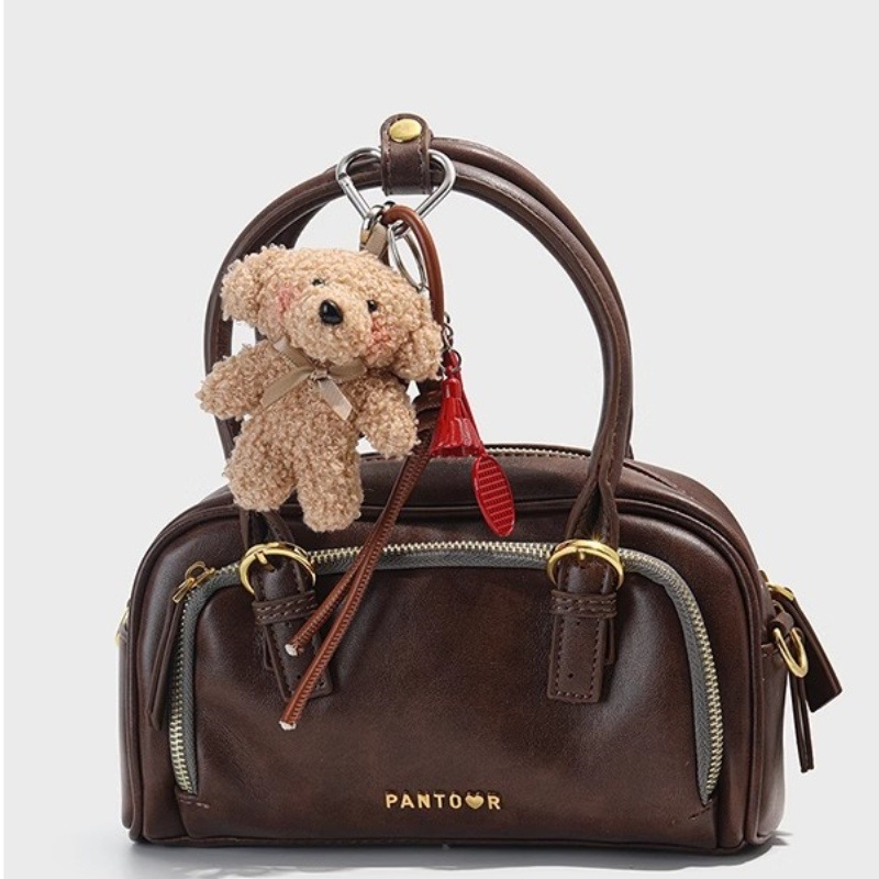 Medvilninis krepšio pakabukas — gaivus ir saldus stilius, raštas: Širdis / Vandens lašas / Varpas, pavasaris 2025