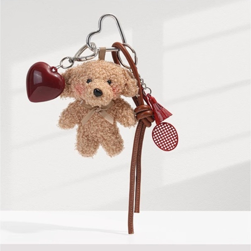 Medvilninis krepšio pakabukas — gaivus ir saldus stilius, raštas: Širdis / Vandens lašas / Varpas, pavasaris 2025