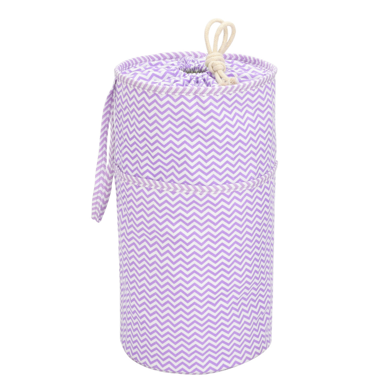 Cilindrikus utazótáska gyapjúfonal tárolására — poliészter, többfunkciós, modell AC225