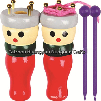 Ξύλινο κιτ DIY για χειροποίητο πλέξιμο κούκλων — Nogong, διακοσμητικά