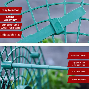 Ράφι γλαστρών – Πλαστικό; Επιδαπέδιο; Παραδοσιακό αγροτικό στυλ; Για οικιακή κηπουρική