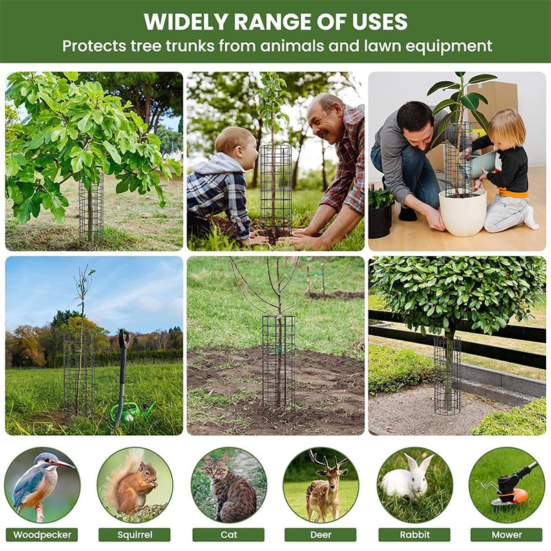 FS fém növényvédő ketrec – kültéri használatra, növények számára