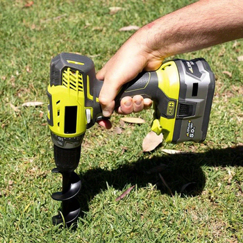 Градинска спирална бур за земно пробиване, засаждане и копаене след пробиване (метална)