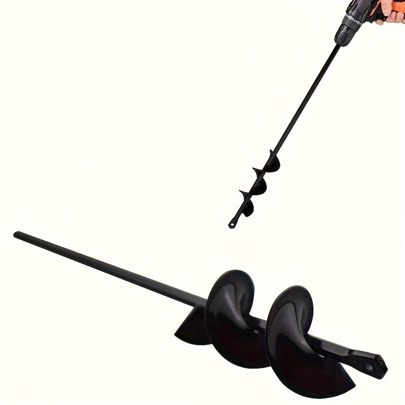 Градинска спирална бур за земно пробиване, засаждане и копаене след пробиване (метална)