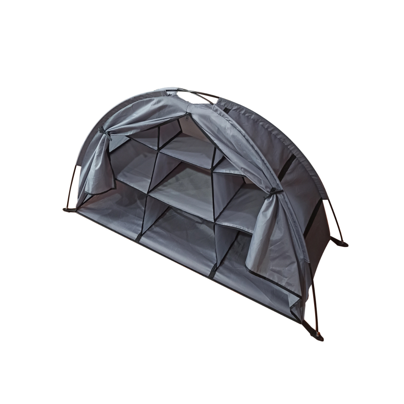 Összecsukható kültéri tároló szekrény – 9 rekesz, cipő- és kempingfelszerelés tároló, Márka: Sure enough, Kategória: Szekrények, Magán címke: Nem