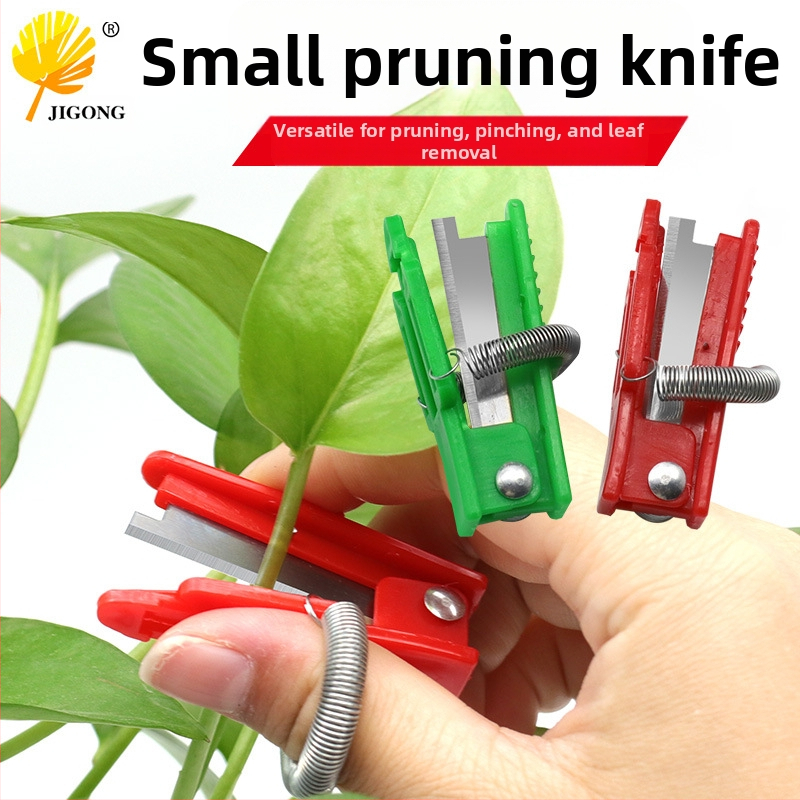 Μαχαίρι συγκομιδής λαχανικών και φρούτων για φασόλια, αγγούρια και σταφύλια, με άκρη πίεσης δακτύλου