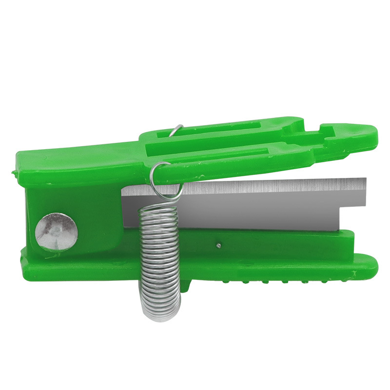 Μαχαίρι συγκομιδής λαχανικών και φρούτων για φασόλια, αγγούρια και σταφύλια, με άκρη πίεσης δακτύλου