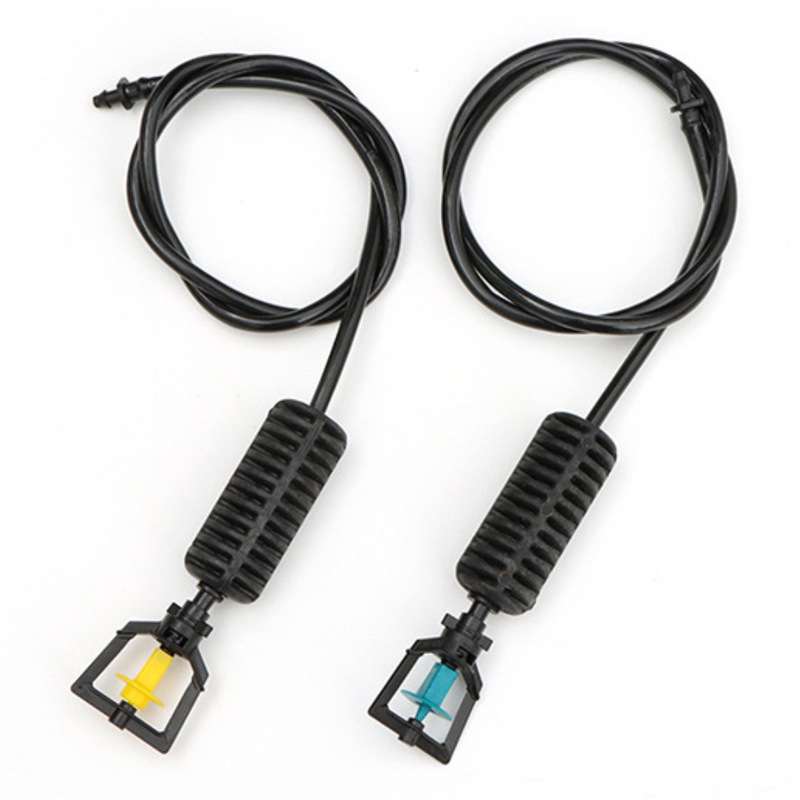 Šiltnamio mikro purškimo rinkinys su pasukama kryžmine purškimo galva, apversta purškimo galvutė, automatinis purškimasis, anti-drip