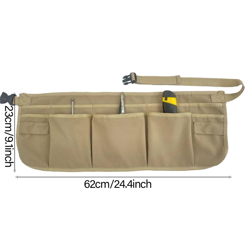 Престилка за майстори с множество джобове, без ръкави, водоустойчива, полиестер, Silk art