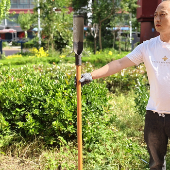 Medžių kasimui kastuvas, Luoyango kastuvas, manganų plienas, peilio storis 6 mm