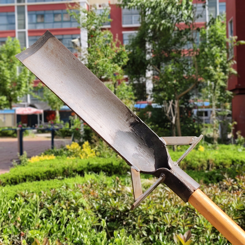 Medžių kasimui kastuvas, Luoyango kastuvas, manganų plienas, peilio storis 6 mm