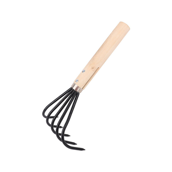 Rozsdamentes acél tengeri gereblye kagyló ásáshoz a parton – tengerparti gyűjtőeszköz