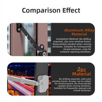 FT1 ABS κλειδαριά πόρτας και παραθύρου — Xinyou, μοντέλο FT1, ABS υλικό, κατάλληλο για κλείδωμα παραθύρων, πορτών και συρόμενων θυρών, μινιμαλιστικό μοντέρνο σχέδιο