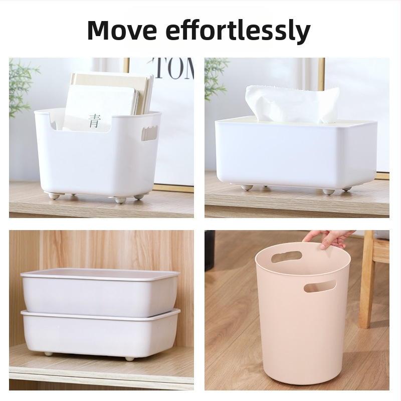 Αυτοκόλλητες καθολικές ρόδες (σετ 4) για κουτιά αποθήκευσης και μετακινούμενα ράφια — ABS + ανοξείδωτος χάλυβας 304, δημιουργικός σχεδιασμός