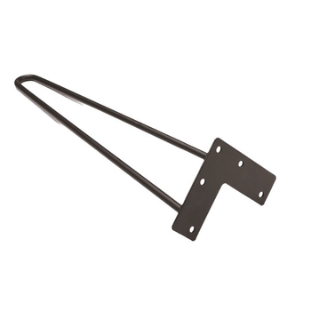 Hairpin picior de masă - din fier, în formă U, pentru mobilier, stil modern și simplu, diametrul firului 10-12 mm