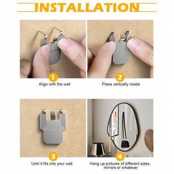 Μεταλλικοί γάντζοι κρεμάσματος για γυψοσανίδα, 20 τεμάχια, ανθεκτικοί, μάρκα YANANDAOCHANG