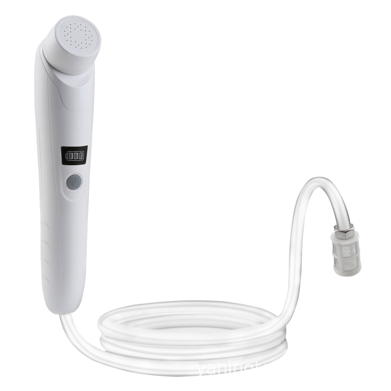 Φορητό ηλεκτρικό ντους για κάμπινγκ HY15, CE πιστοποίηση, ABS περίβλημα, επαναφορτιζόμενο