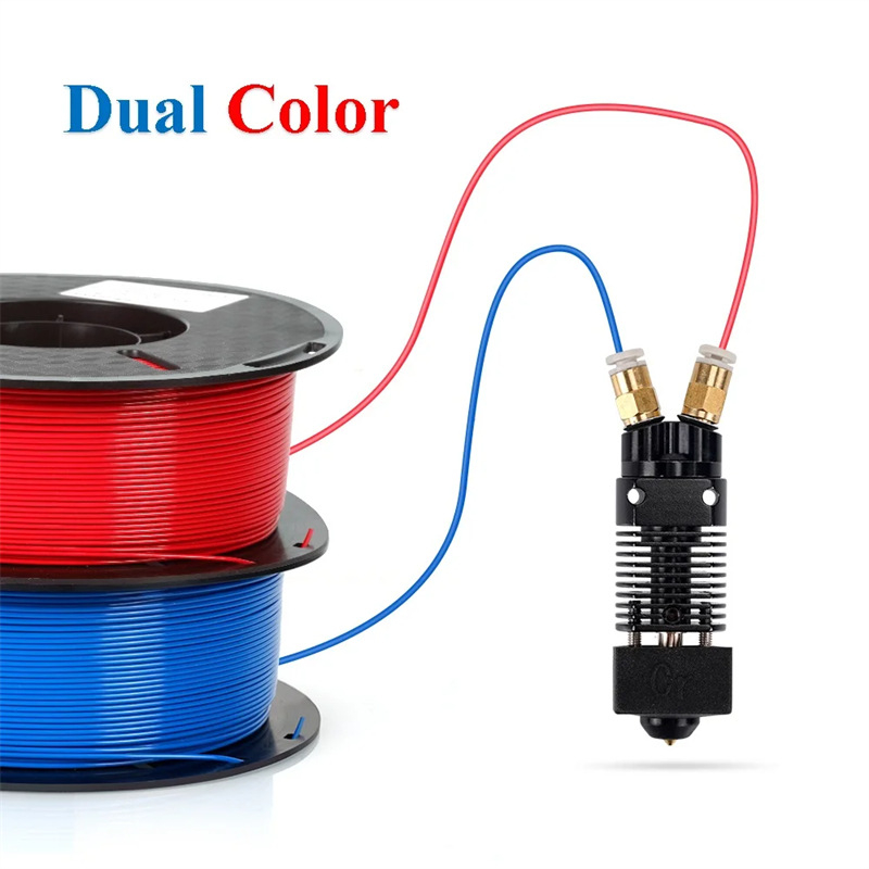 Двуцветна дюза с 2-в-1 вход-изход екструзионна глава – Earth Surface, модел: 2-в-1