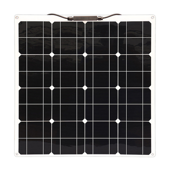 Гъвкав слънчев панел 50W 18V за открити условия — преносим фотоволтаичен панел за яхти, каравани и къмпинг със спешно зареждане