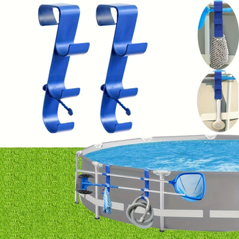 Kültéri dupla kampós akasztó — műanyag, könnyed luxus stílus, max terhelés 1 kg