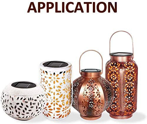 Palota lámpához napelemes LED akkumulátor-doboz, áttört dizájnnal, IP65, 0.6 W, 1.2 V, 12–16 órás üzemidő